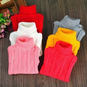 2021 Children Baby Boys Girls Sweaters  spring Winter Girls  8 10 12 14 years wholesale vendor