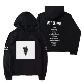 22nd Ways - Shadow Black Hoodie