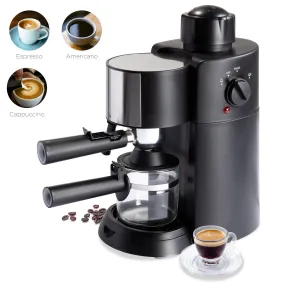 3.5 Bar Coffee Maker for Cappuccino, Espresso, Latte w/ Steam Wand