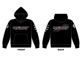 A0055-L INFINITY  Team Hoodie (BK) Large