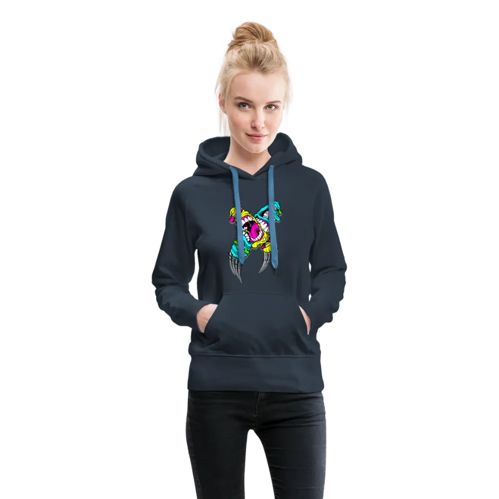 Abstract Monsters Art Women’s Premium Hoodie