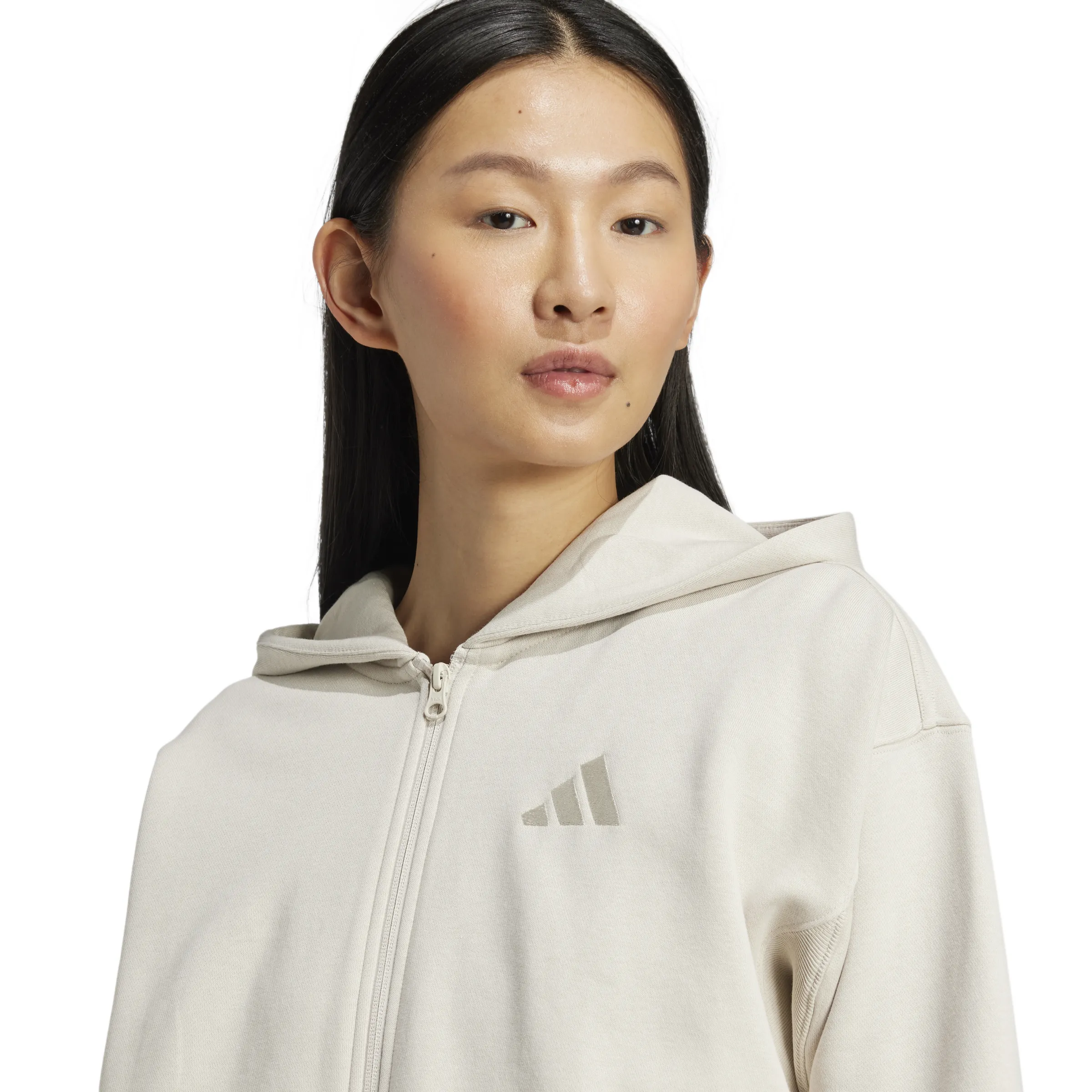 adidas Women's ALL SZN Fleece Full-Zip Hoodie