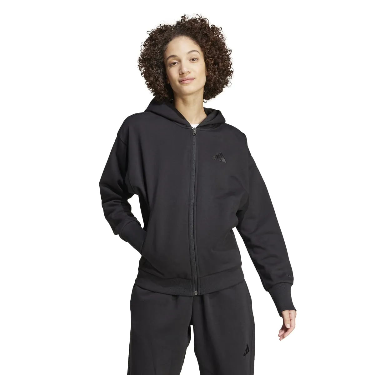 adidas Women's ALL SZN Fleece Full-Zip Hoodie