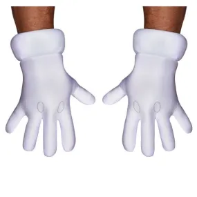 Adults Nintendo Super Mario Brothers Costume Gloves