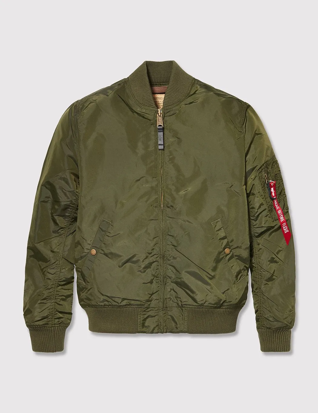 Alpha Industries MA1 Flight Bomber Jacket - Dark Green