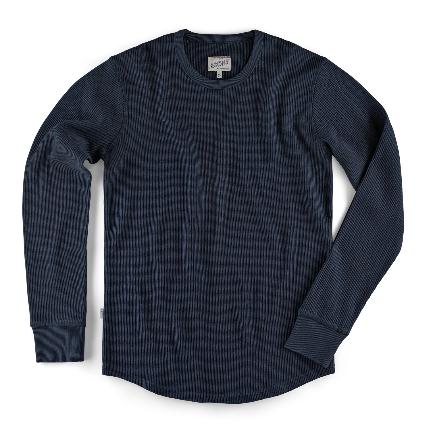 &SONS Base Waffle Crew Neck