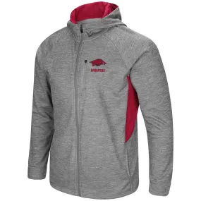 Arkansas Razorbacks Colosseum All Them Teeth Full Zip Hoodie Jacket