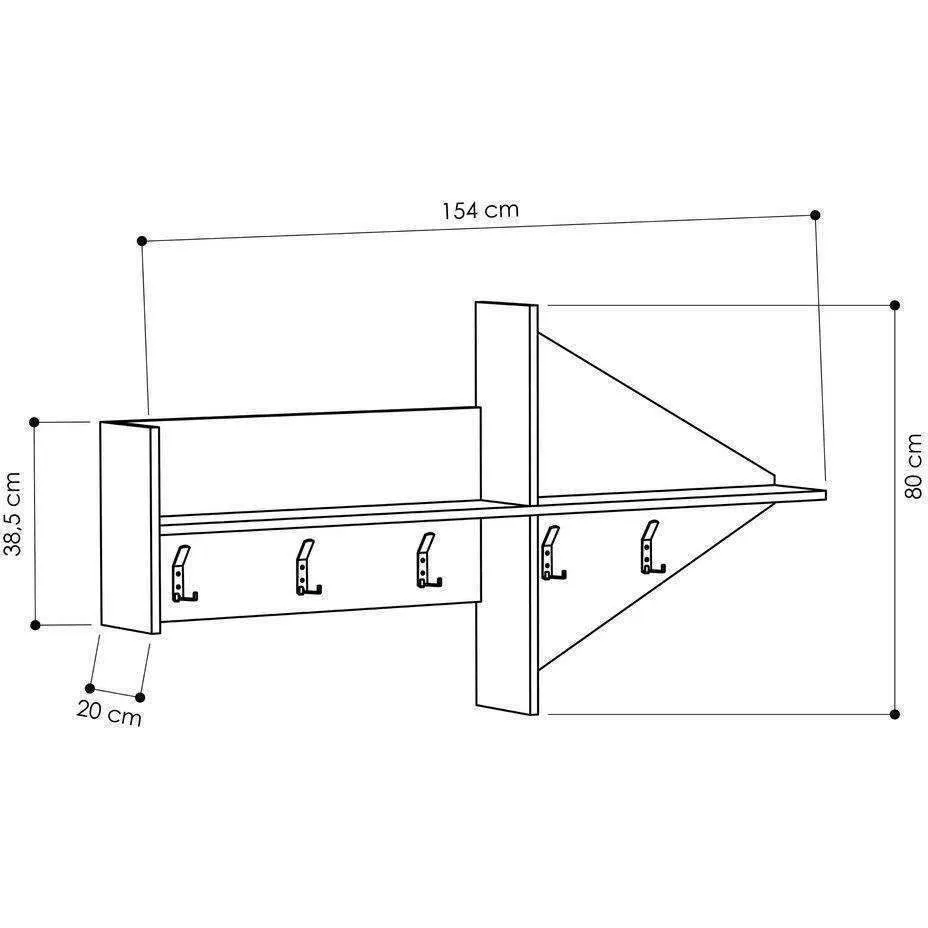 Arrow Coat Rack