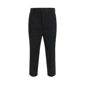 Astaires Cropped Woven Pants in Black