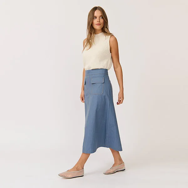 Astrid Skirt - Denim