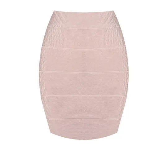 Bandage High Waist Bodycon Skirt