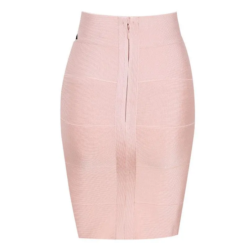 Bandage High Waist Bodycon Skirt