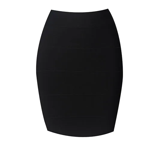 Bandage High Waist Bodycon Skirt