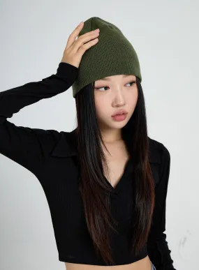 Basic Knit Beanie Hat CO13