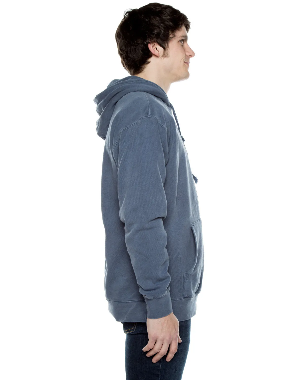 Beimar Unisex Pigment-Dyed Hooded Sweatshirt