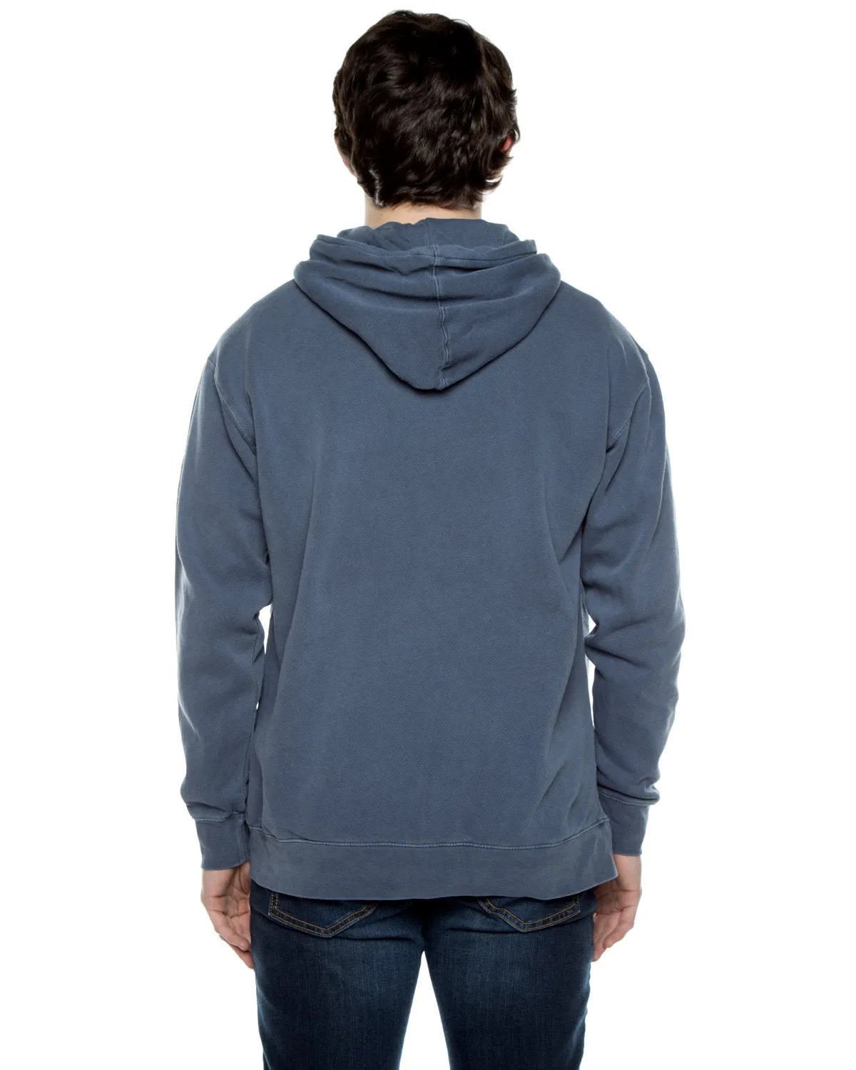 Beimar Unisex Pigment-Dyed Hooded Sweatshirt