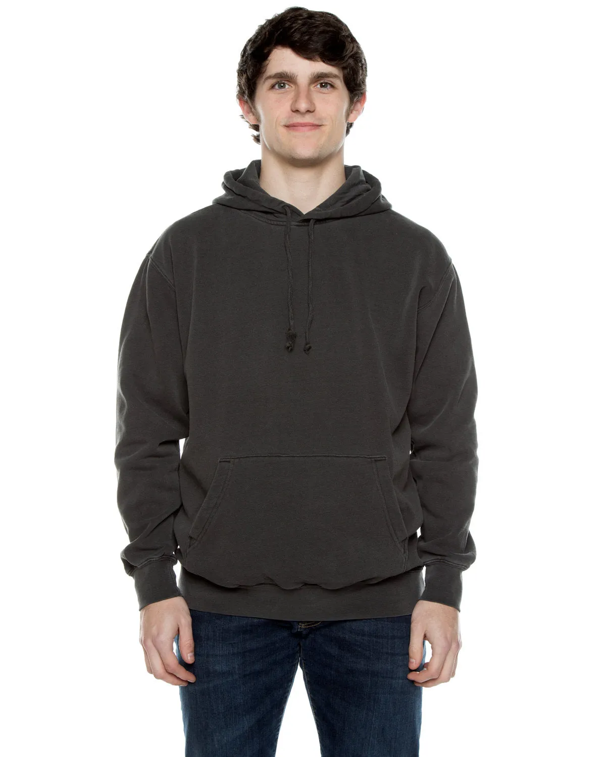 Beimar Unisex Pigment-Dyed Hooded Sweatshirt