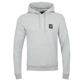 Belstaff Hoodie Sweat Top in Grey Melange