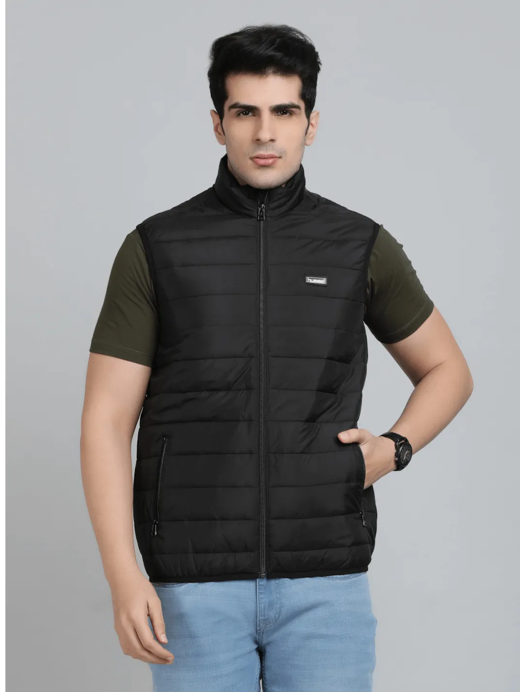 Benne Sleeveless Bomber Jacket