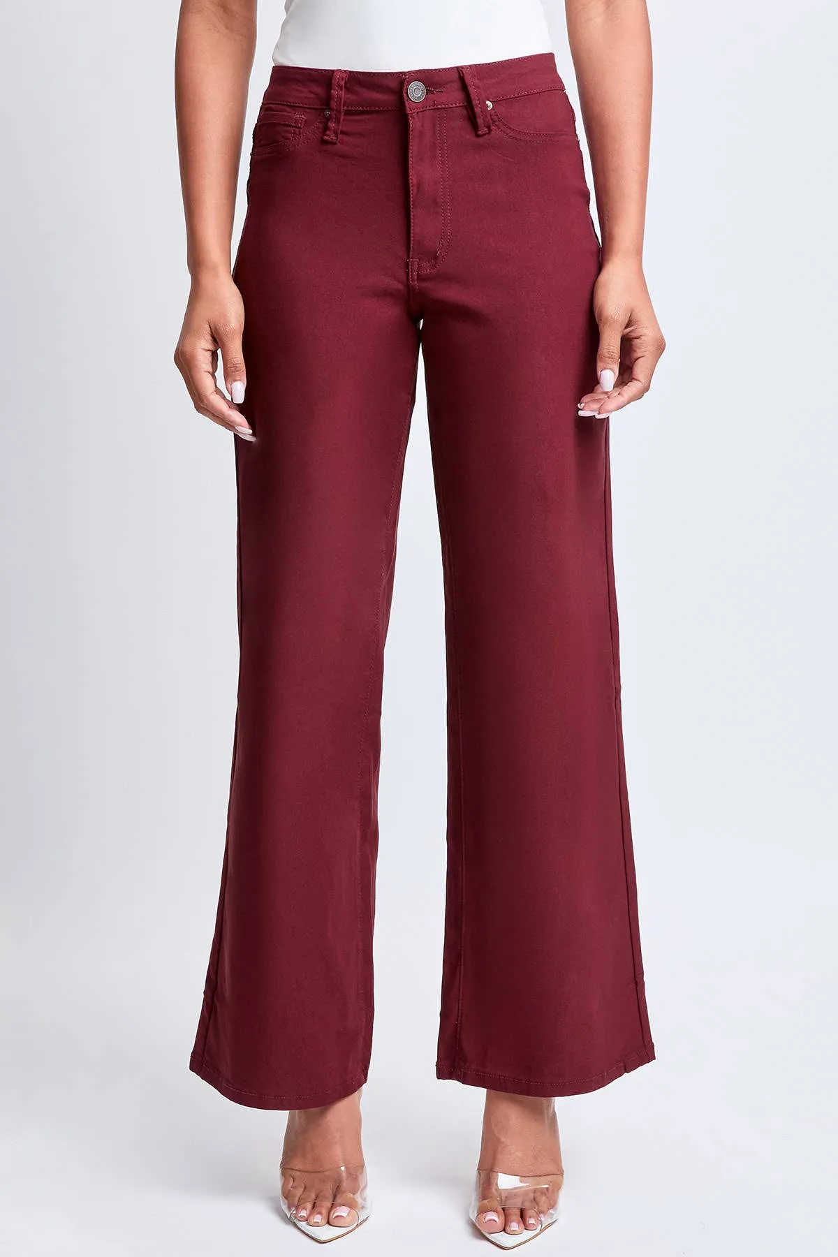 Berry Hyperstretch High Rise Wide Leg