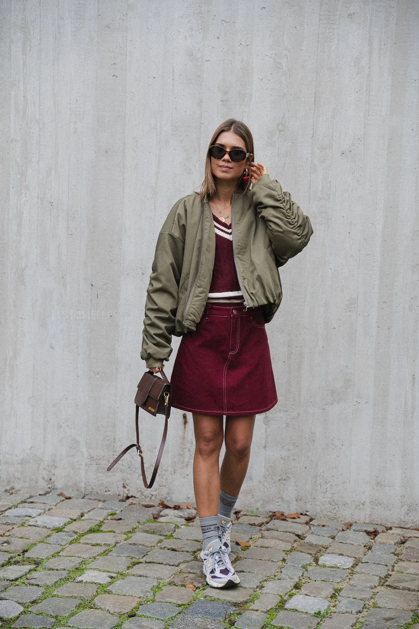 Brooke bomber jacket khaki