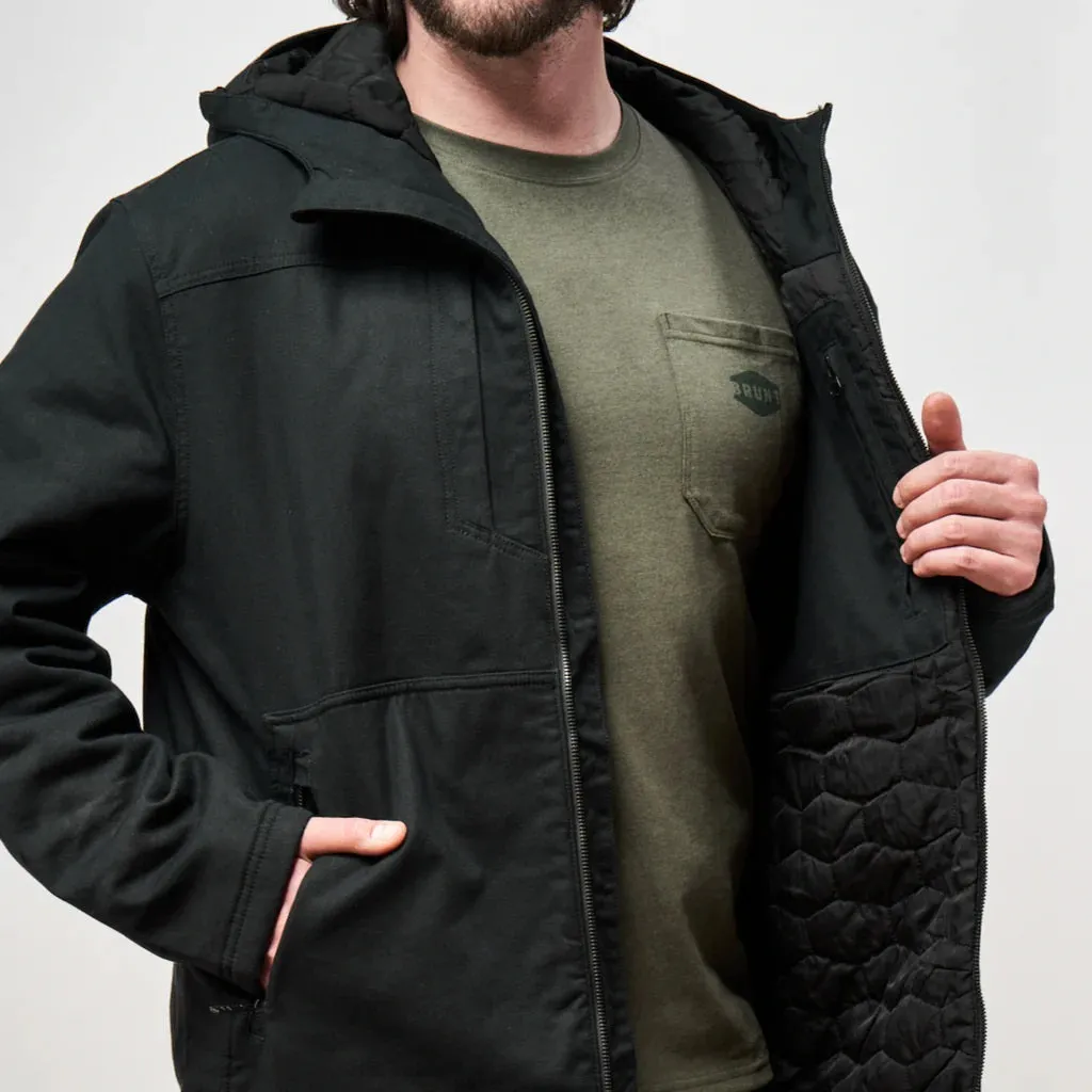 'Brunt' Men's The Couvee Jacket - Black