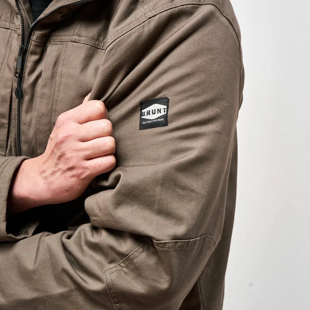 'Brunt' Men's The Couvee Jacket - Brown