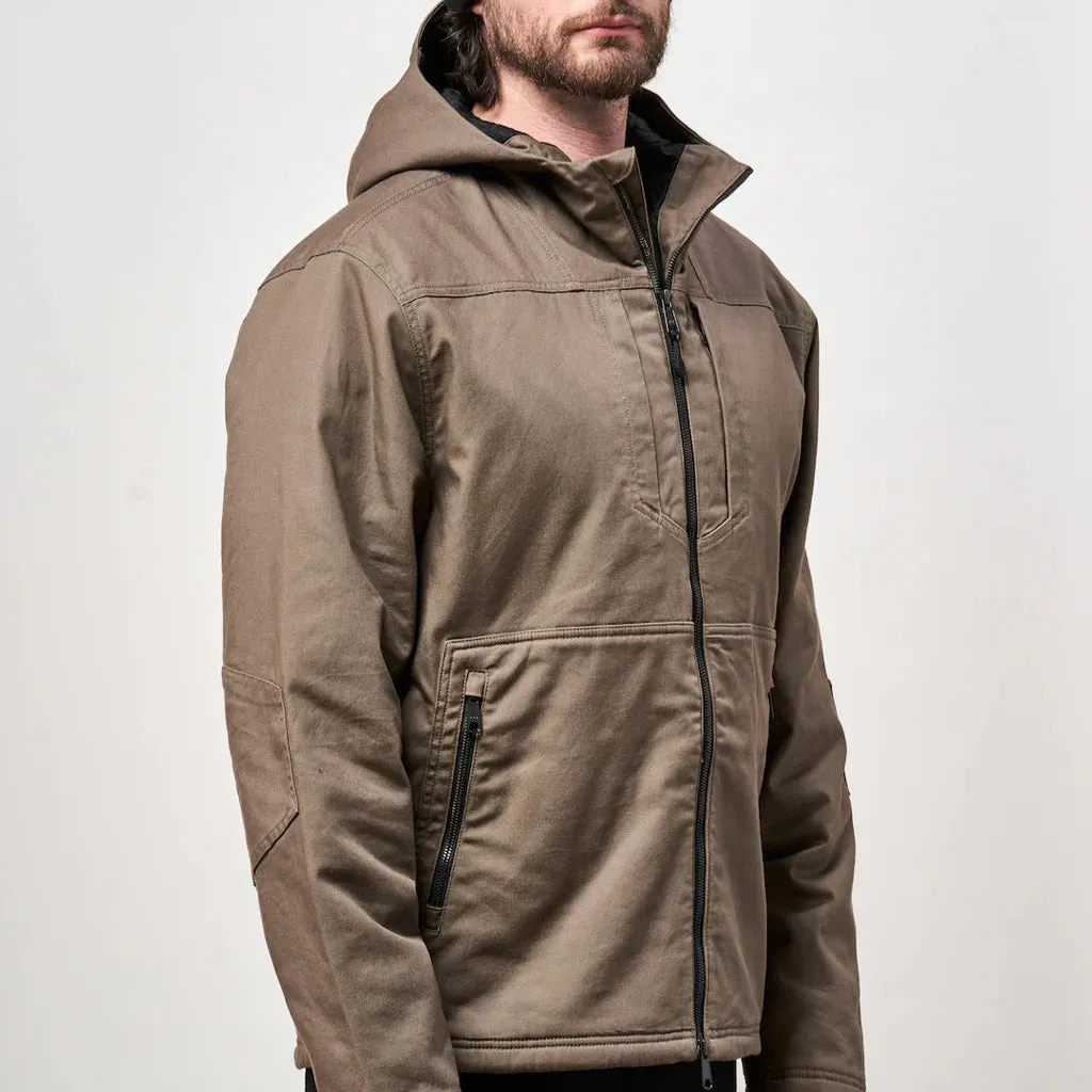 'Brunt' Men's The Couvee Jacket - Brown