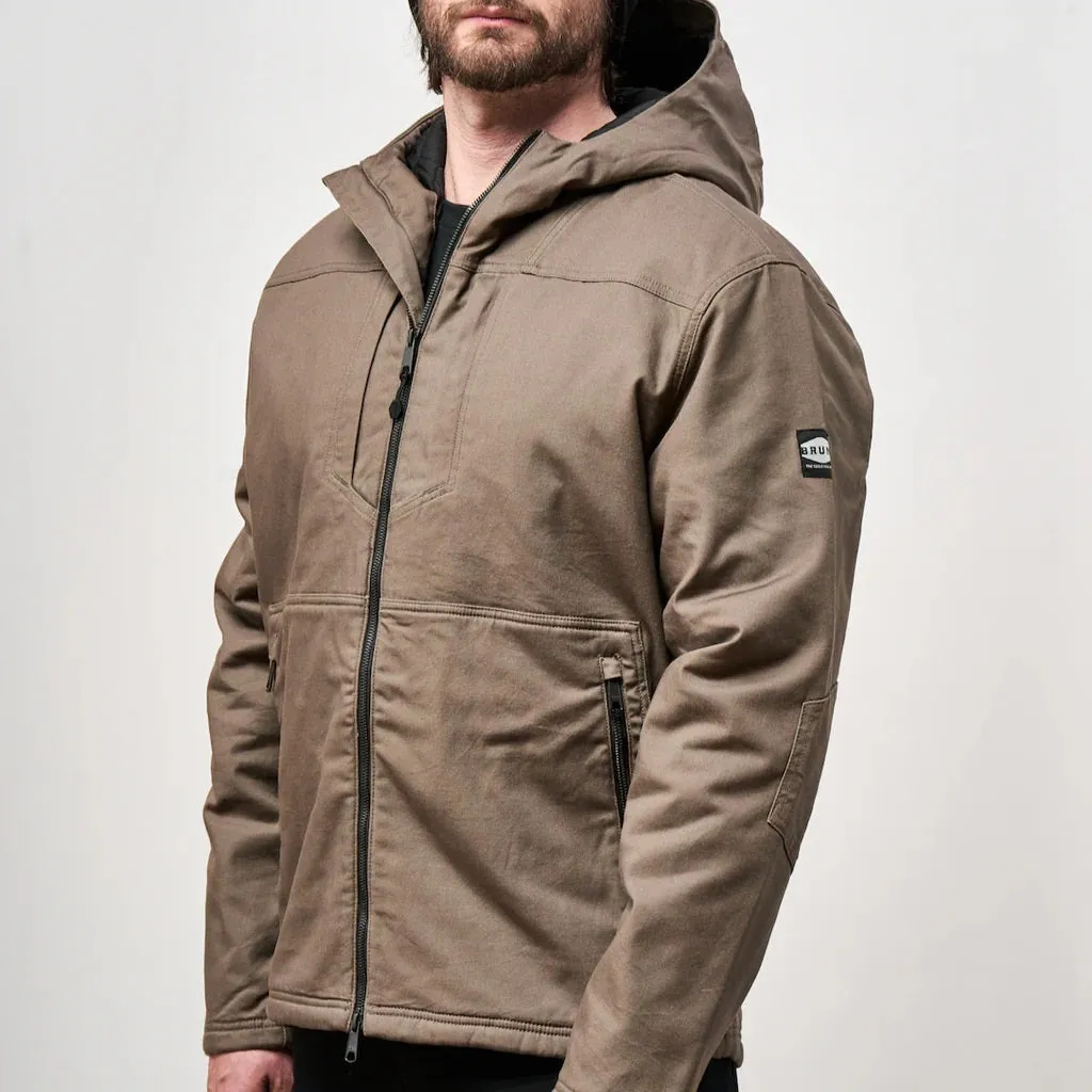 'Brunt' Men's The Couvee Jacket - Brown