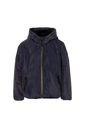 BUCKLEY RAIN Navy - Hooded Jacket