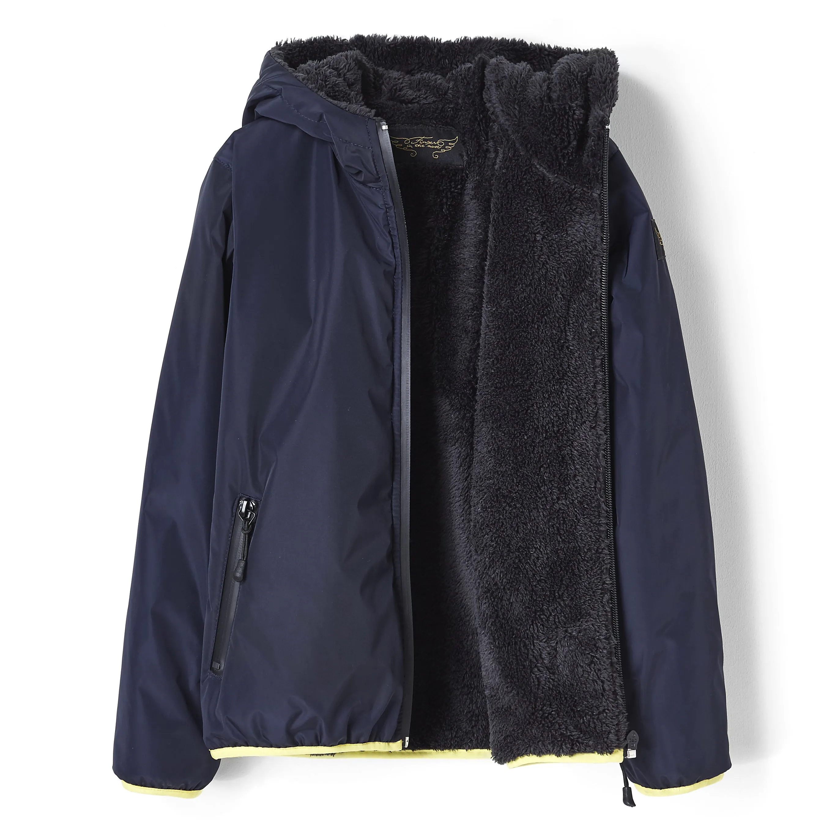 BUCKLEY RAIN Navy - Hooded Jacket