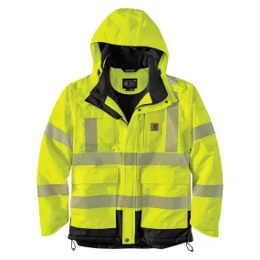 Carhartt ANSI Class 3 High-Visibility Waterproof Loose Fit Heavyweight Insulated Jacket