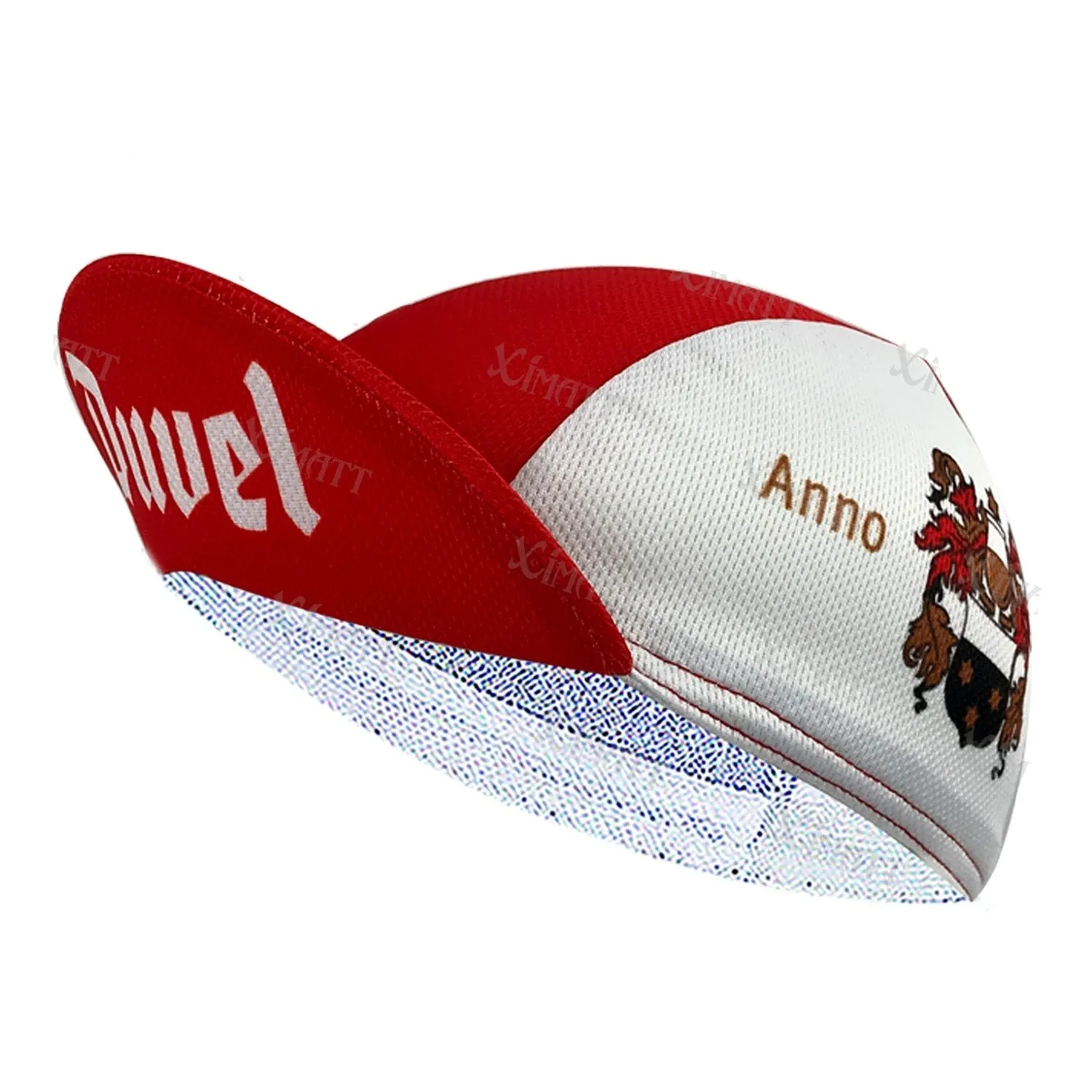 Classic Retro Polyester/Fleece Beer Cycling Caps Road Bike Nust Be Equipped Sun Visor Red White Black Bicycle Balaclava