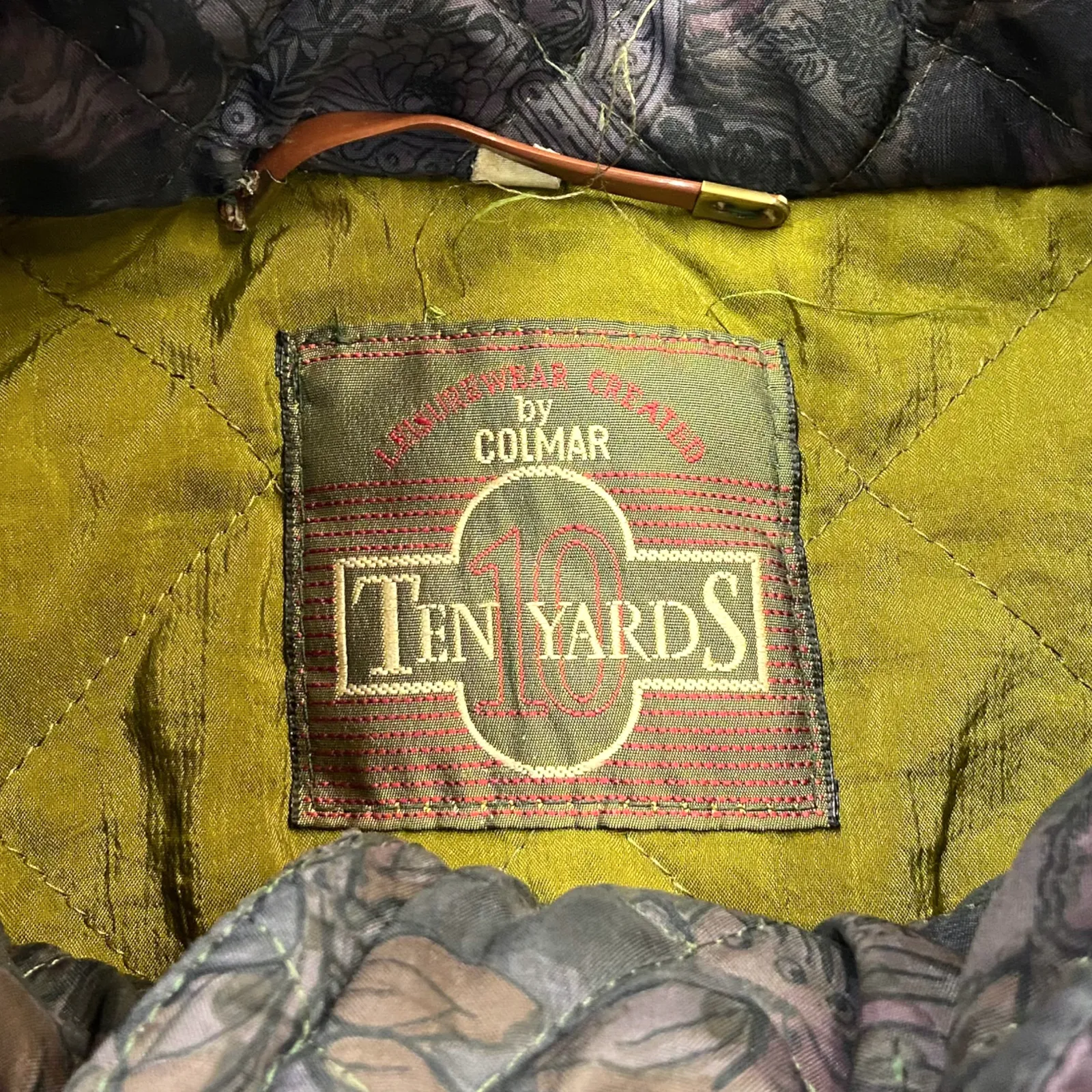 Colmar Ten Yards Women's Quilted Coat | Vintage High End Purple Jacket VTG