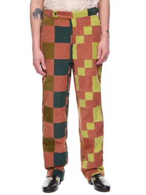 Corduroy Four Patch Trousers (BT013-MULTI)