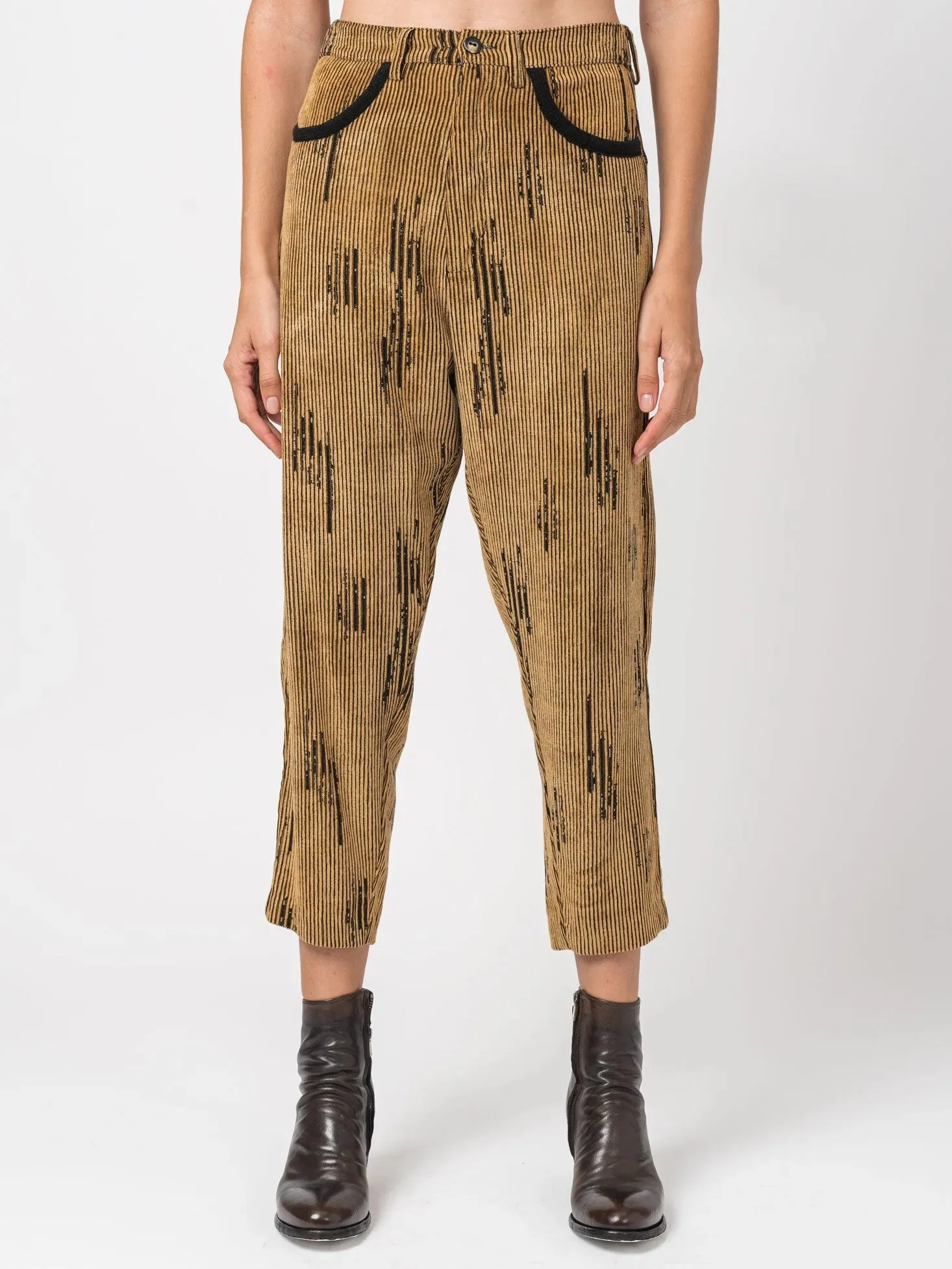 Corduroy Slouch Pants