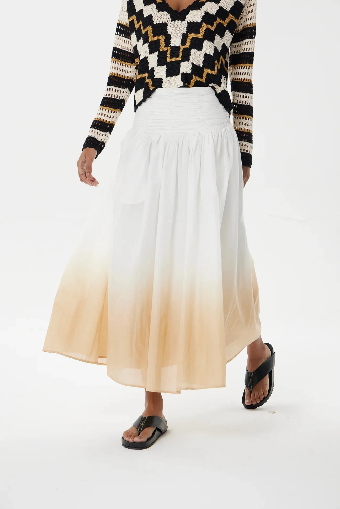 CORRIENTES KRISTEL MIDI SKIRT