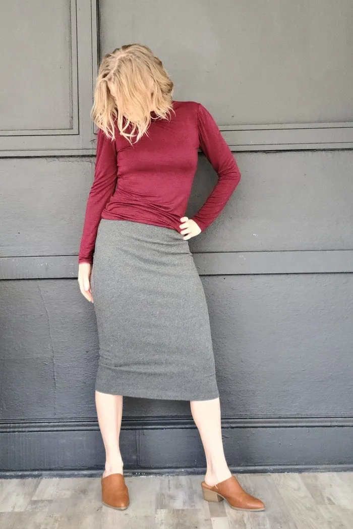 Cosmos Sweatshirt & Elemental Pencil Skirt Sizes 00-20 - Sew House Seven