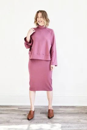 Cosmos Sweatshirt & Elemental Pencil Skirt Sizes 00-20 - Sew House Seven