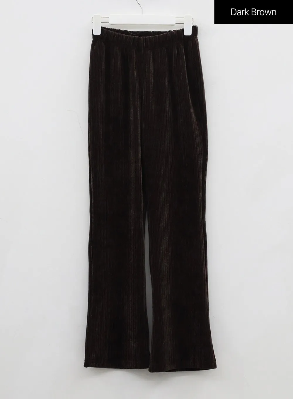 Cotton Blend Wide Leg Track Pants OJ313