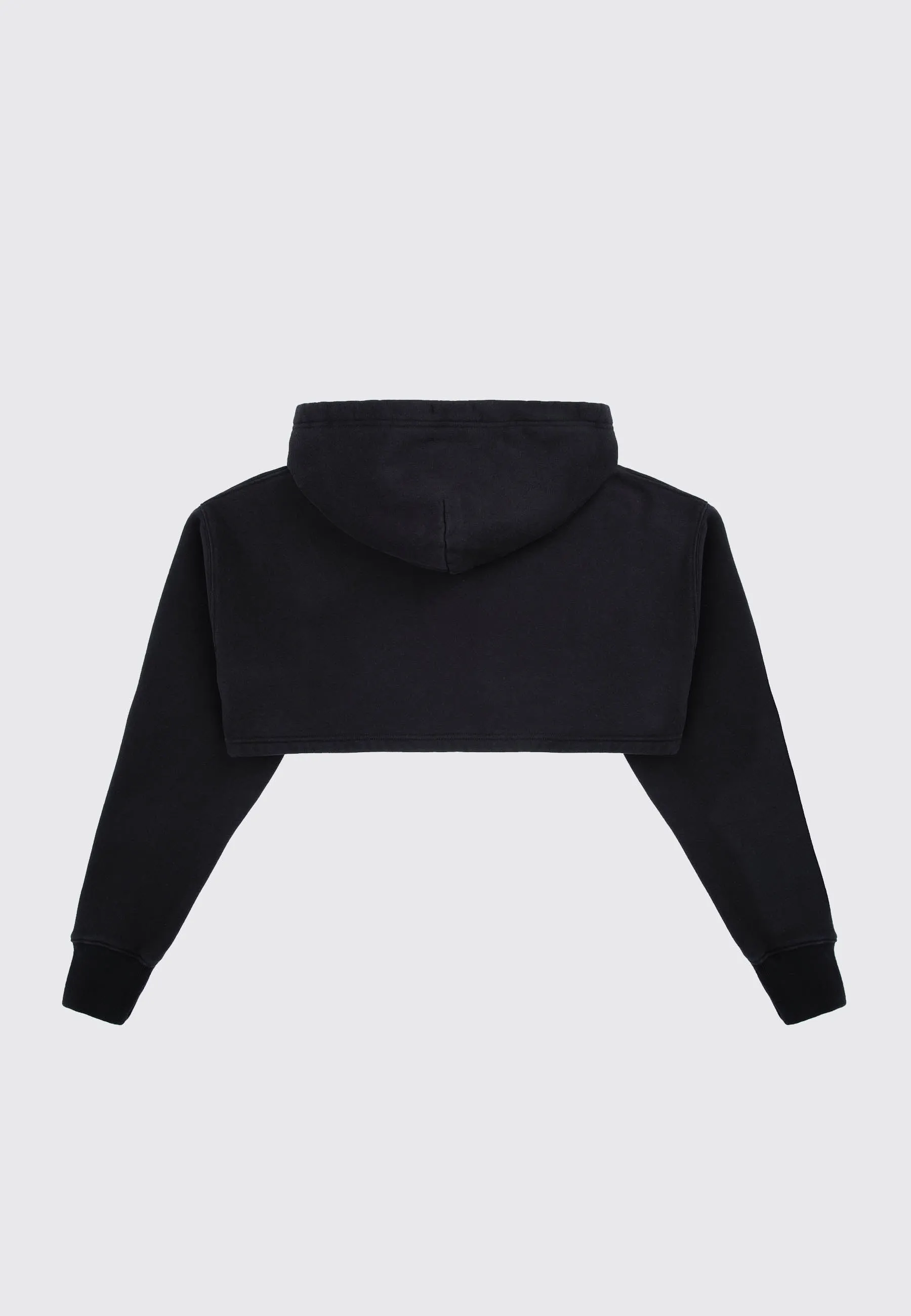 Cropped Hood - Black