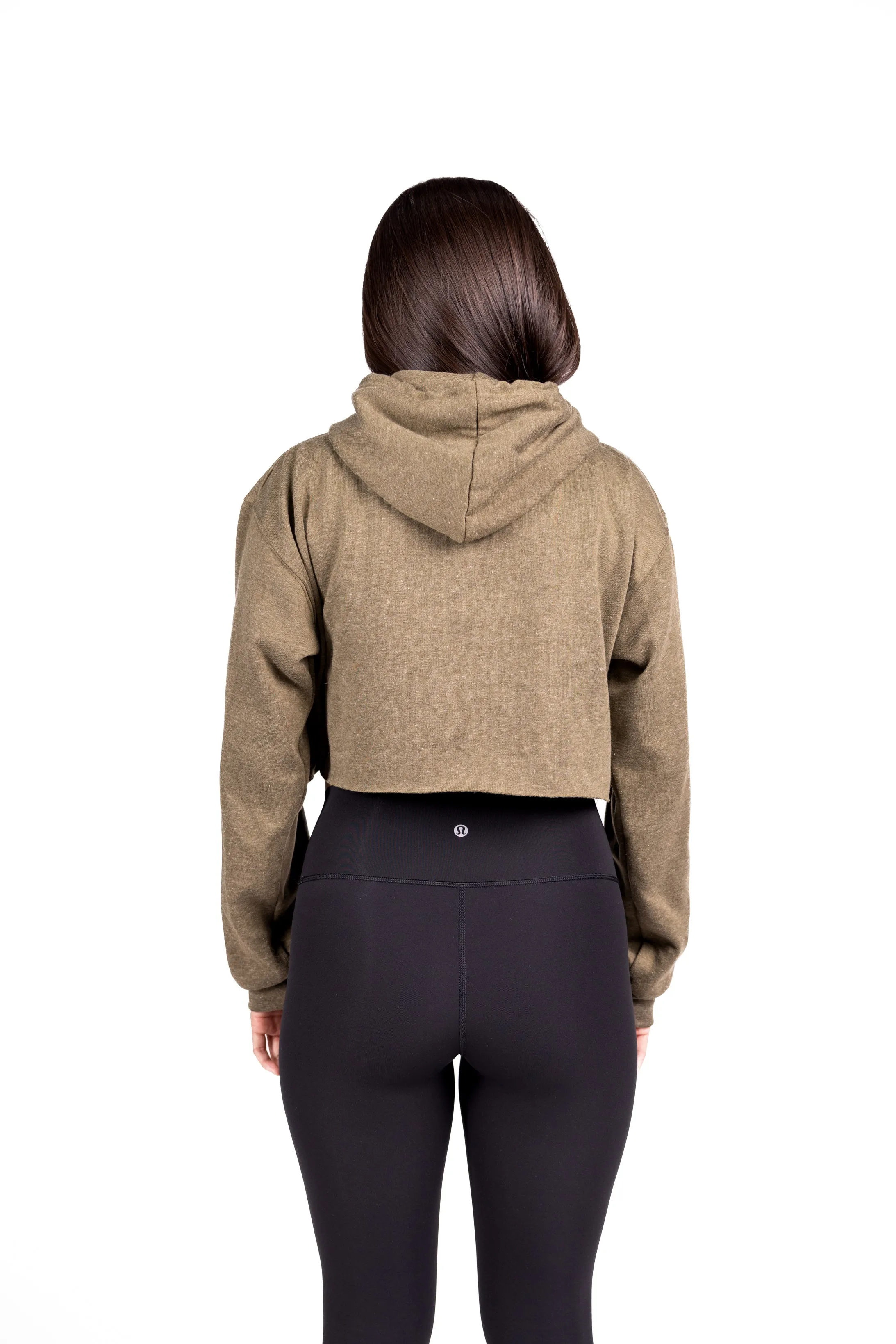 CRU Cropped Fleece Hoodie