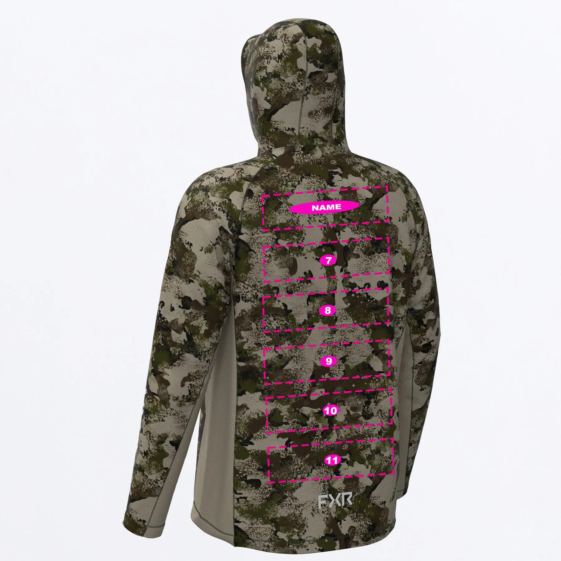 Custom M Attack Air UPF Pullover Hoodie