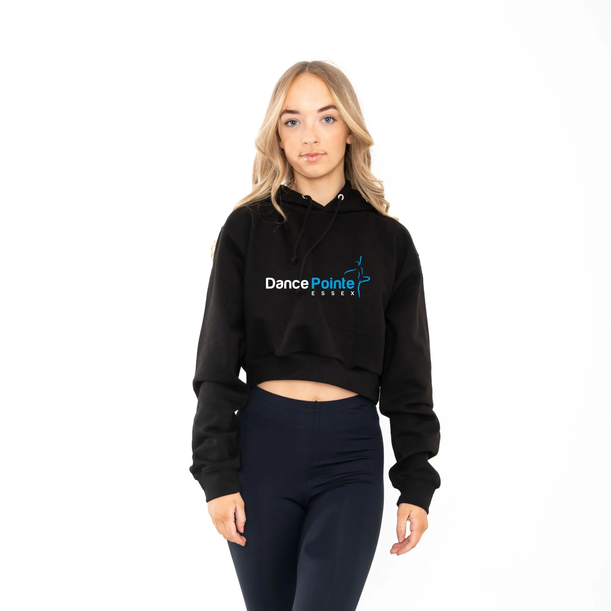 Dance Pointe Essex Raw Cropped Adult Hoodie