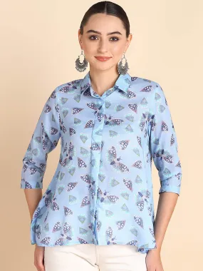 Digital Printed Comfort Fit Shirt for Women