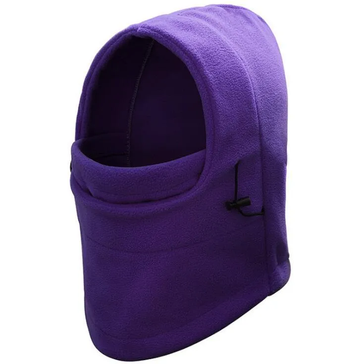 Double Layers Fleece Balaclava Ski Cap