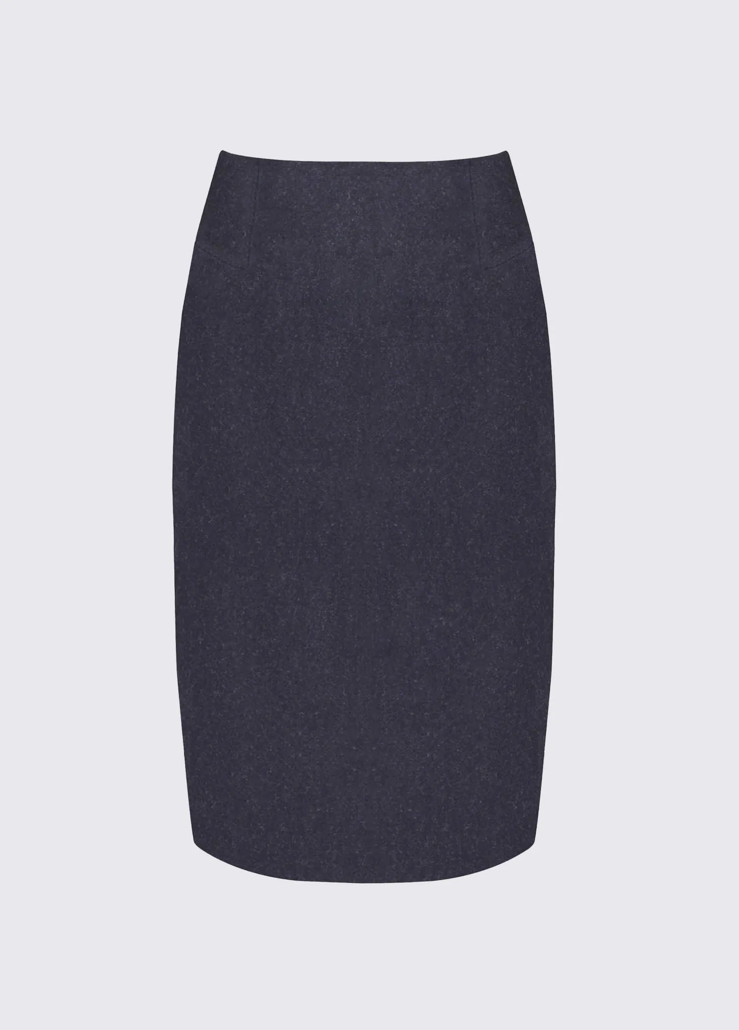 Fern Tweed Skirt - Navy