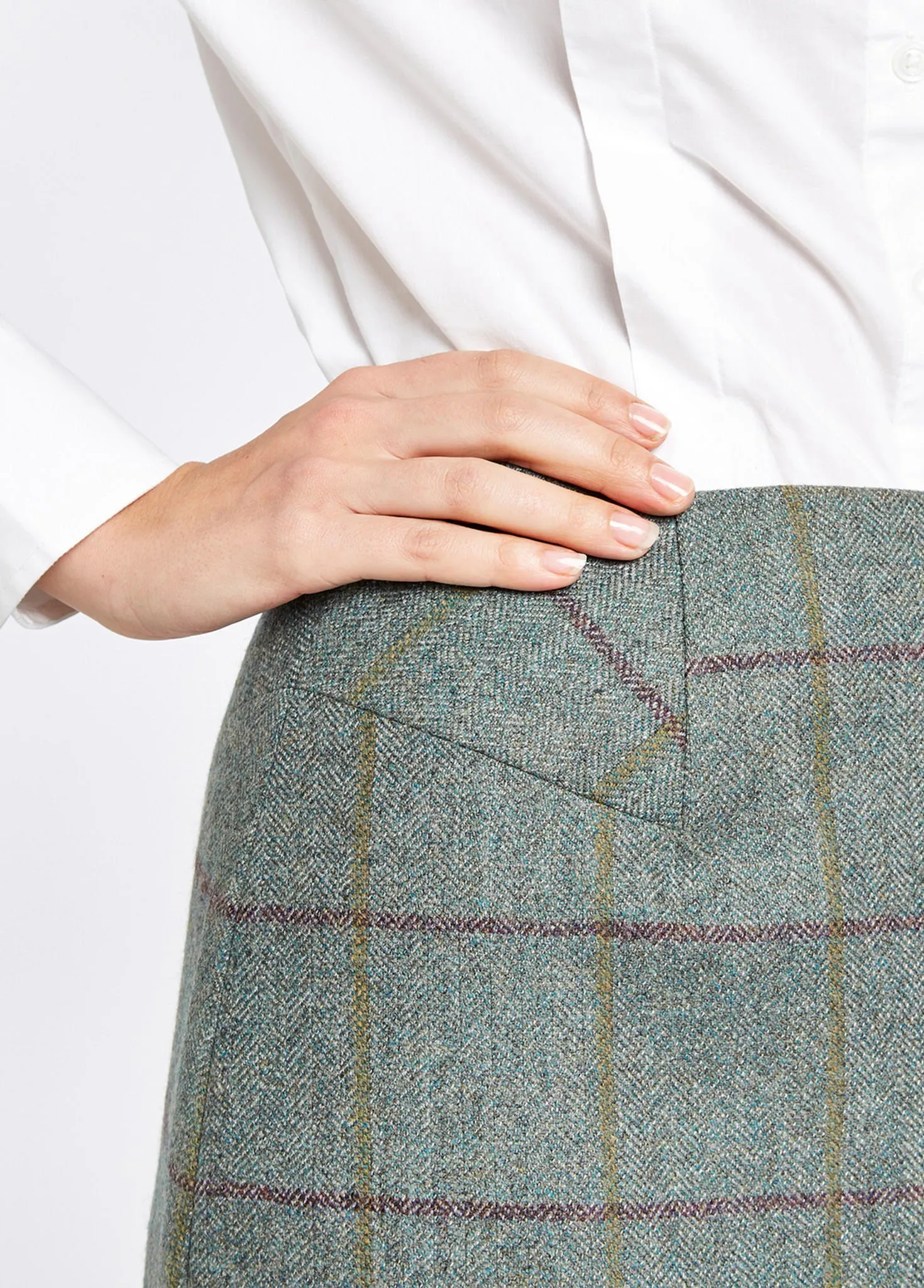 Fern Tweed Skirt - Sorrel