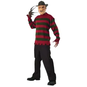 Freddy Krueger Men's Deluxe Knit Costume Sweater