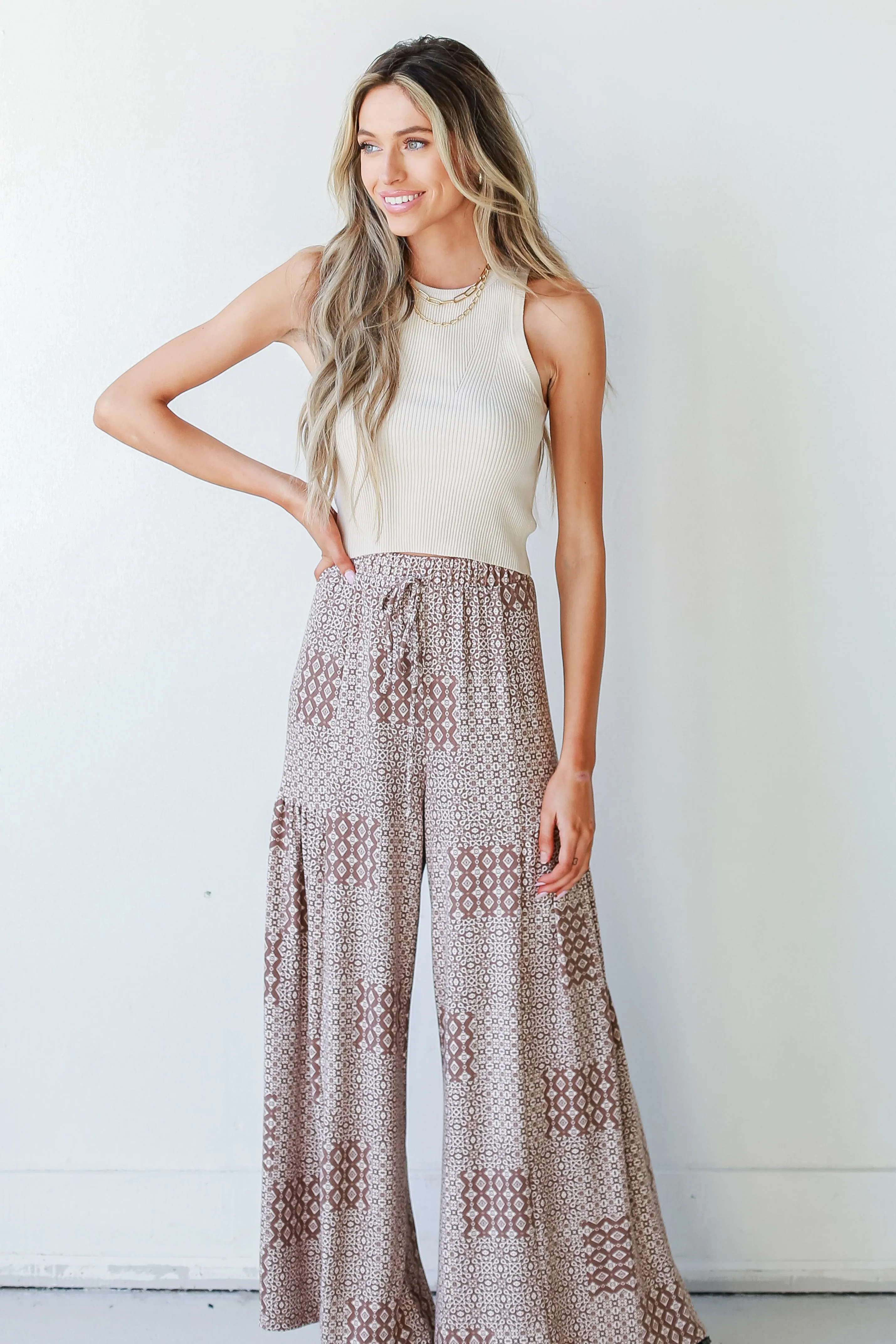 Go With The Flow Wide Leg Pants